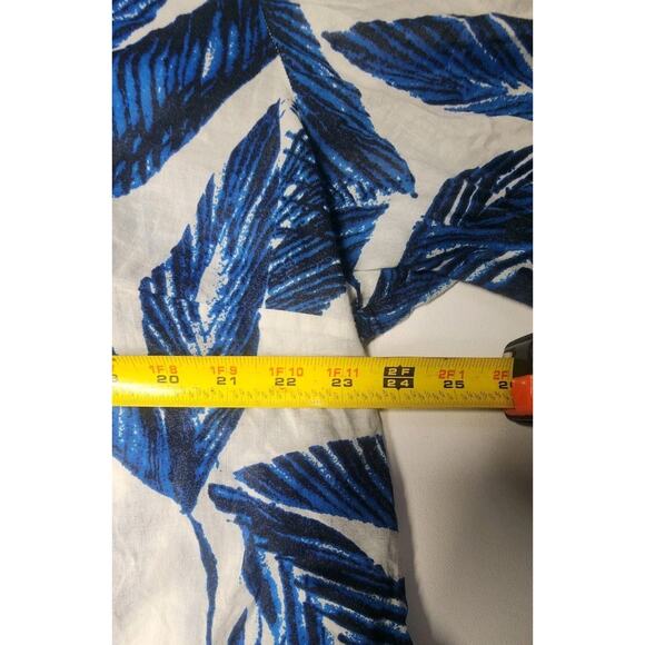 Jones New York Signature Women's Plus Size 3X Top Sheer Lightweight Blue Feather - Picture 11 of 14